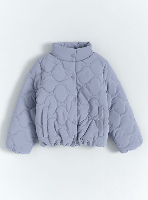 Parka Acolchada Botones-2