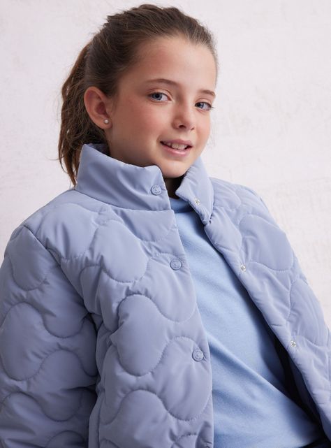 Parka Acolchada Botones-1