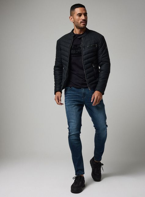 Chaqueta Engomada Acolchada-4