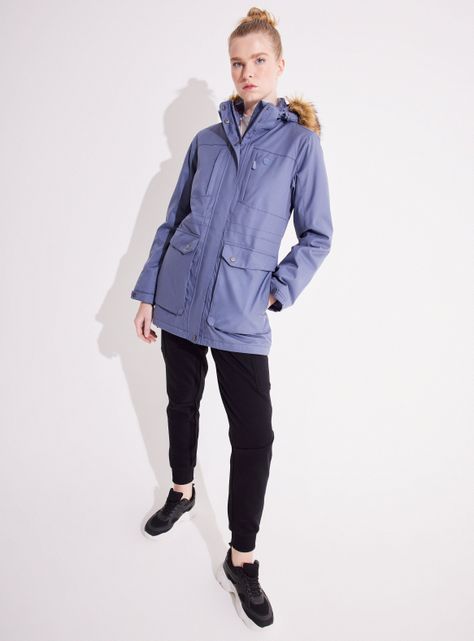 Parka Piel Demonstable Larga con Gorro-4