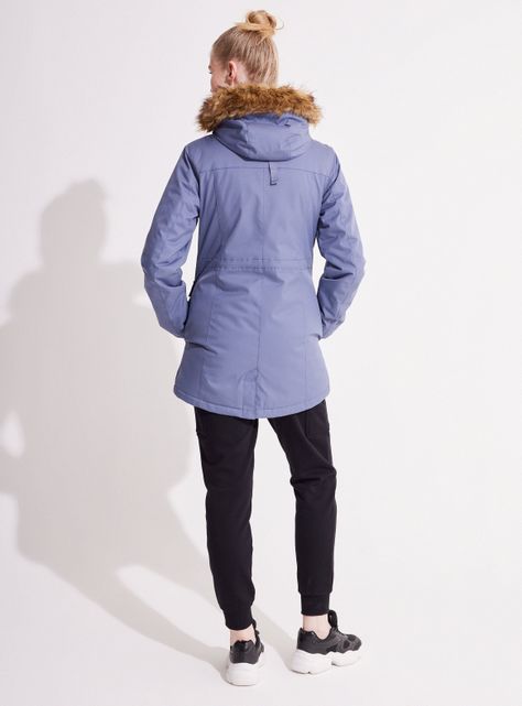 Parka Piel Demonstable Larga con Gorro-5