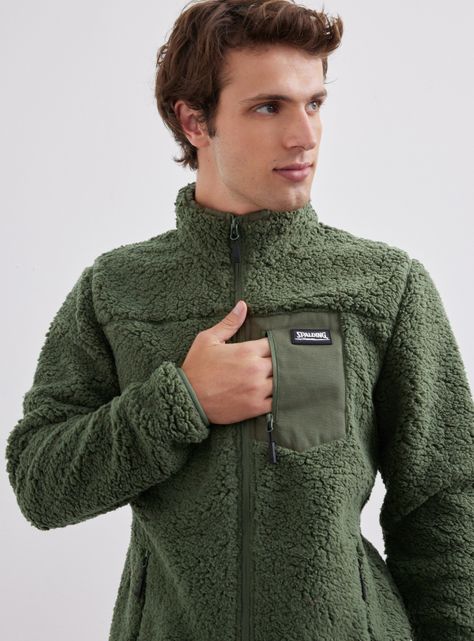 Polerón Sherpa Bolsillo De Tela-2