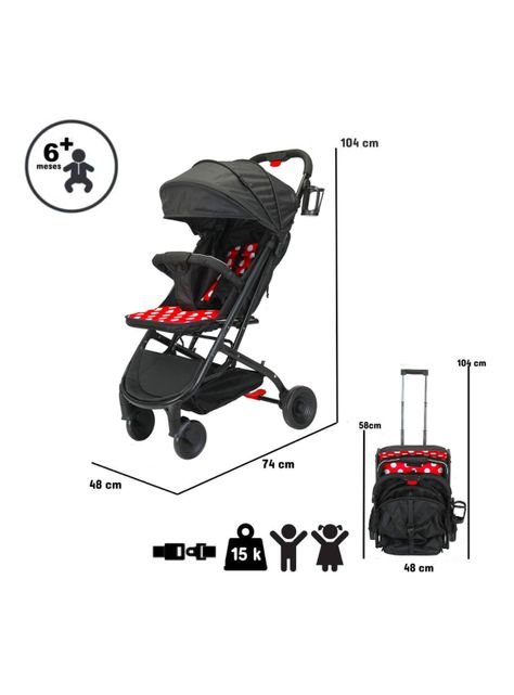 Coche Mimo Rojo Ultra Compacto-1