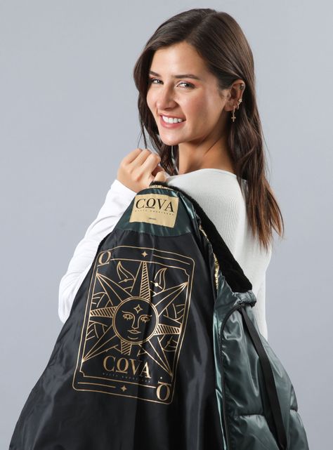 Parka Acolchada con Capucha Forrada-2