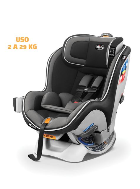 Silla de Auto Convertible Nextfit Zip con Latch Carbon-0