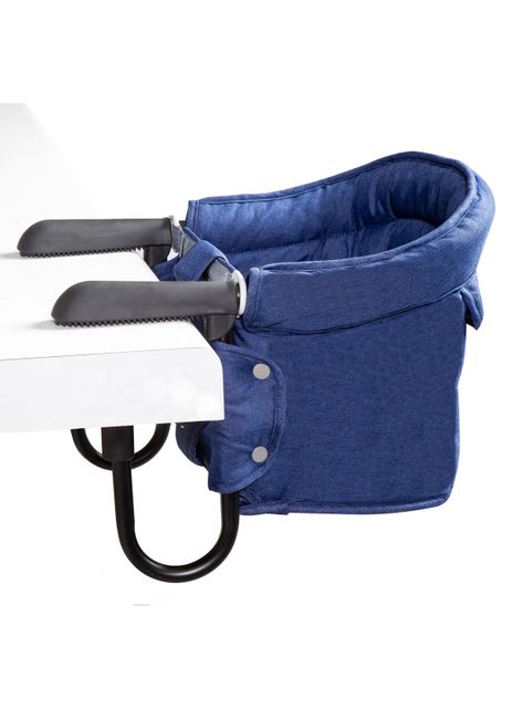 Silla de Comer Eat & Bear Sujeción de Mesa Portable Azul-0