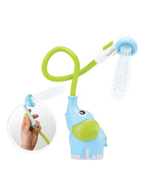 Juguete de Baño Bebe Elefante Azul Yookidoo-1