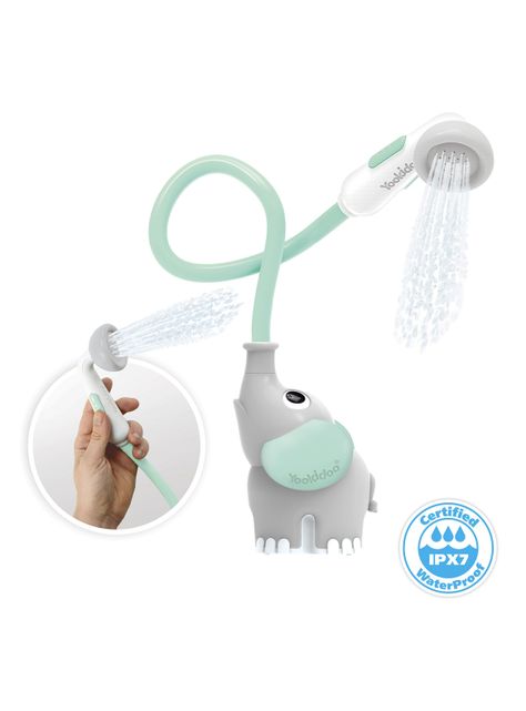Juguete de Baño Bebe Elefante Turquesa Yookidoo-1