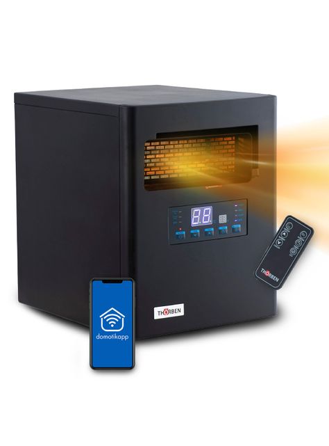Estufa Infrarroja 2 en 1 Green 1500W Wifi-0