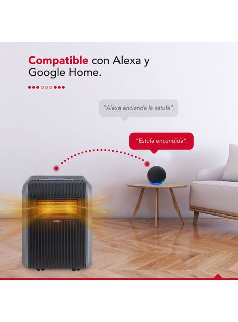 Estufa Infrarroja 3 en 1 Thor 1500 Wifi-4