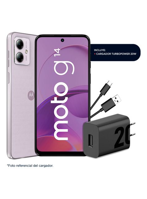 Smartphone Moto G14 128GB 6.5" Lila Liberado-1