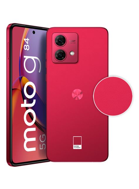 Smartphone Moto G84 5G 256GB 6.6" Viva Magenta Liberado + Audífonos Buds 135-2