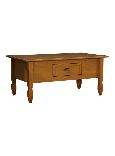 Mesa de Centro Capri 1 Cajón 60x100 cm-2