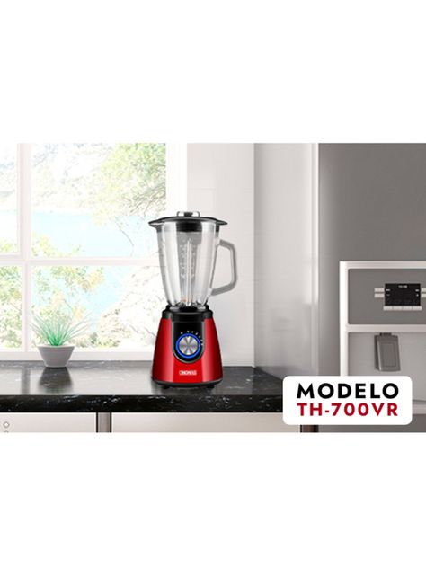 Licuadora TH-700VR Roja-8