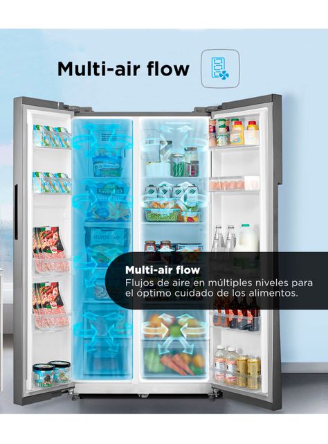 Refrigerador Side by Side No Frost 527 Litros MDRS710FGE50-4