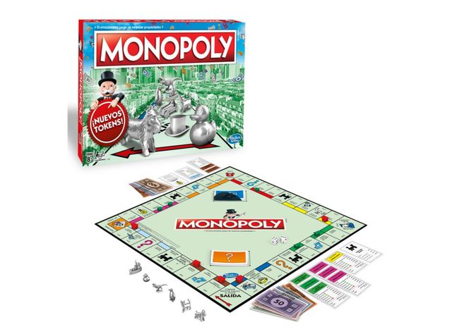 Monopoly Clásico Nuevos Tokens-1