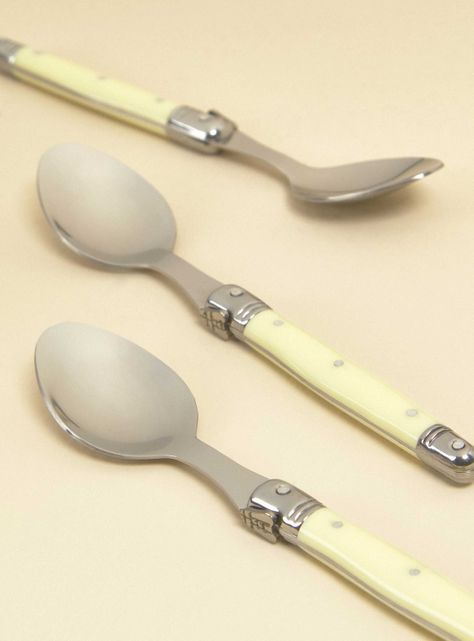 Set de 6 Cucharas Postre Ivory-2