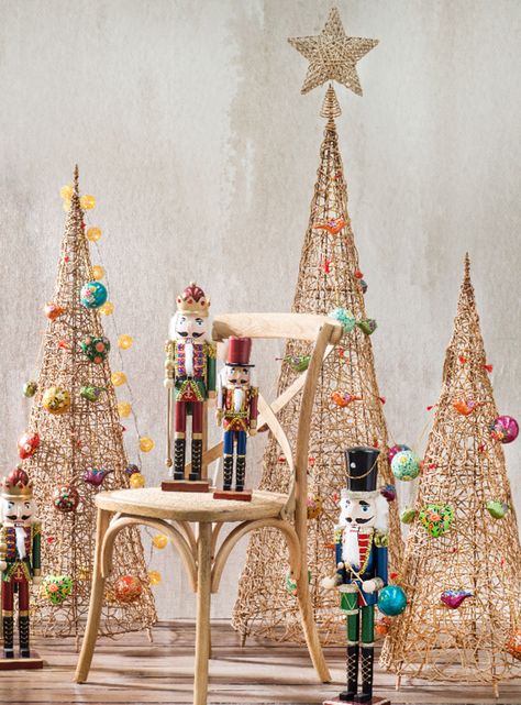 Pino de Navidad Mimbre 120 cm-7