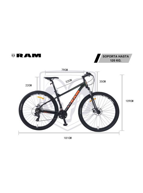 Bicicleta MTB Limited Aro 29"-1