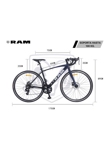 Bicicleta Ruta-Pista Rebel Aro 28" 700C Unisex 14 Velocidades-1