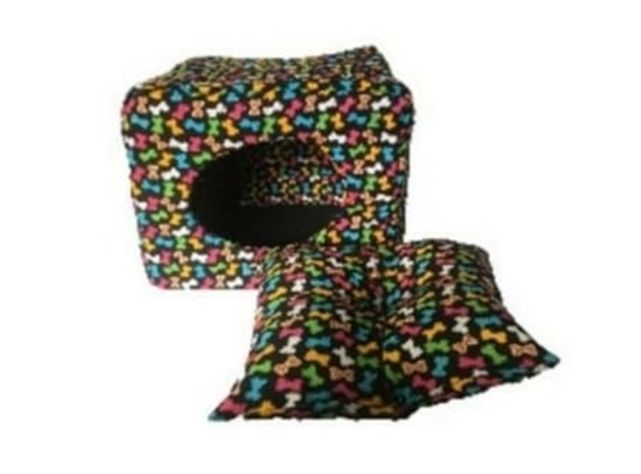 Cama Elegance Pet Perros Tipo Cubo Iglú Perro-0