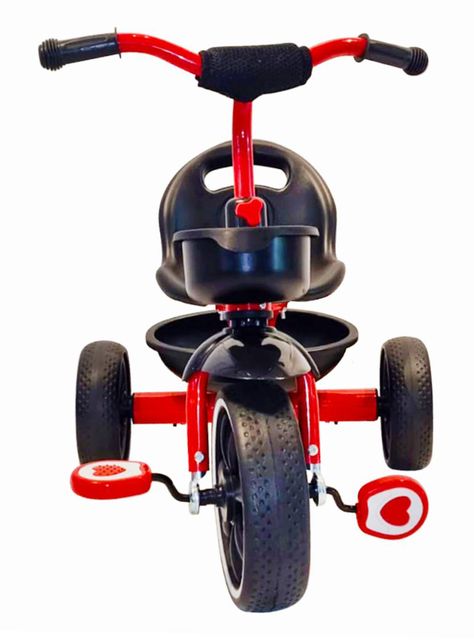 Triciclo con Canasto Classic New Rojo-0