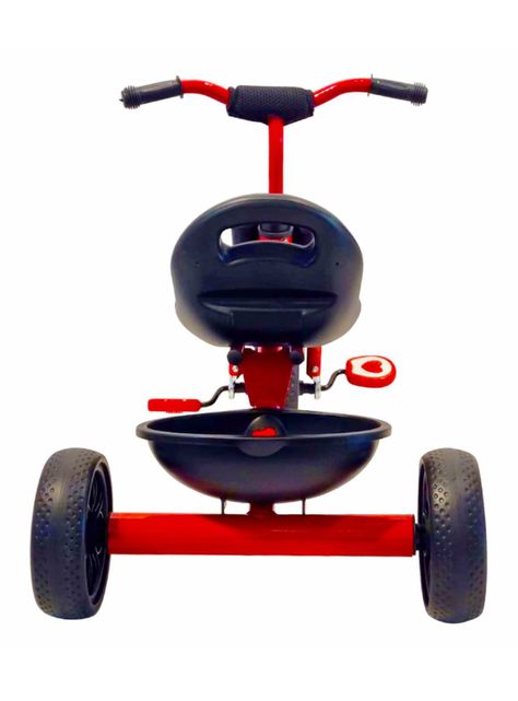 Triciclo con Canasto Classic New Rojo-3
