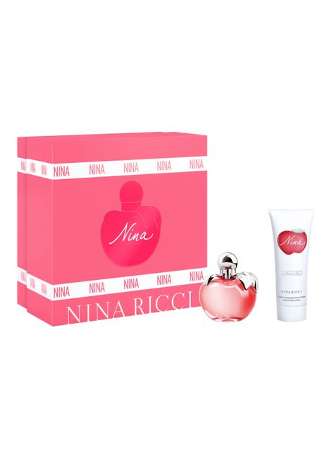 Set Perfume Nina Ricci Nina EDT 80 ml + Body Lotion 100 ml-2