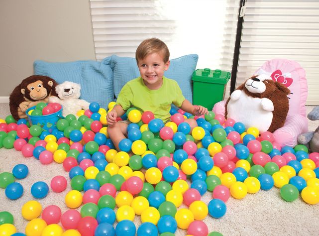 Pack de 100 Pelotas Plásticas Bestway 6.5 cm-3