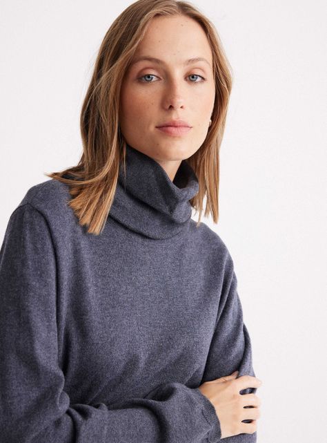 Sweater Cuello Beatle Con Lana-2
