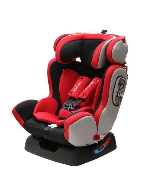 Silla Kidscool de Auto Mónaco Negro Rojo-1