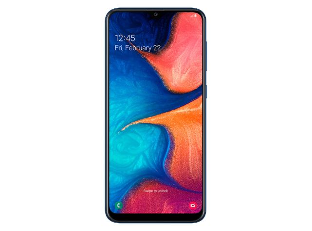 Smartphone Samsung Galaxy A20 Azul Liberado-3