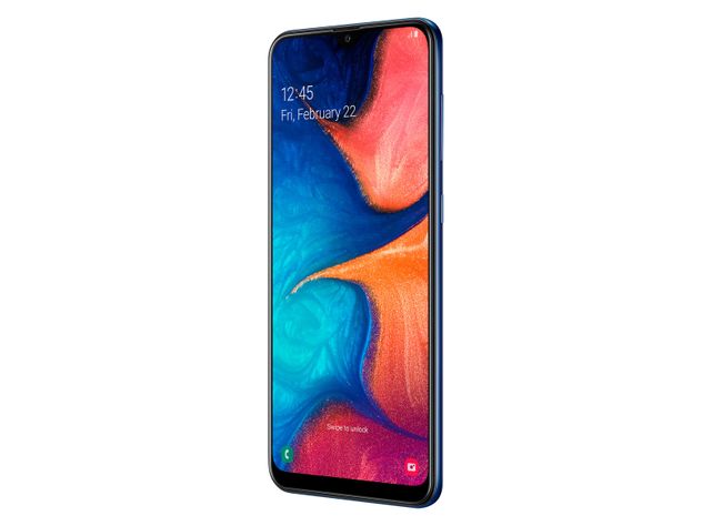 Smartphone Samsung Galaxy A20 Azul Liberado-4