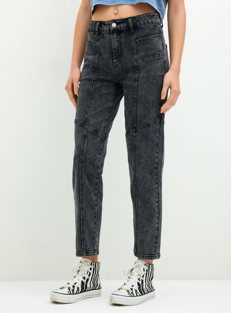 Jeans Mom Cortes delantero-0