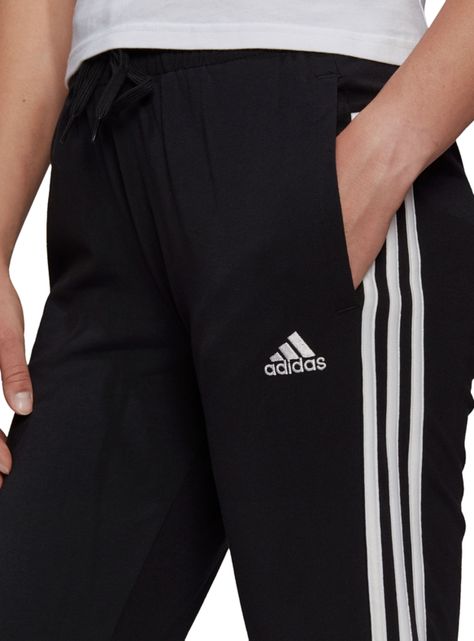 Pantalón Adidas Essentials 3 Tiras Tejido Jersey Mujer-3