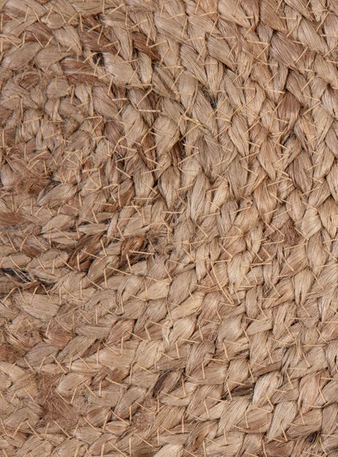 Alfombra Redonda Yute 120 cm Gold 14-2