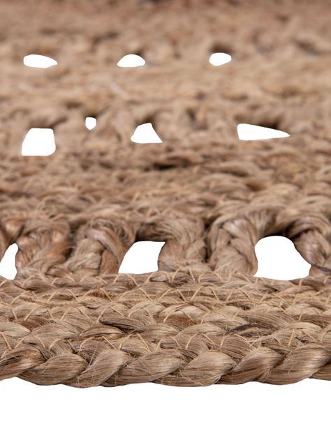 Alfombra Redonda Yute 120 cm Gold 14-1