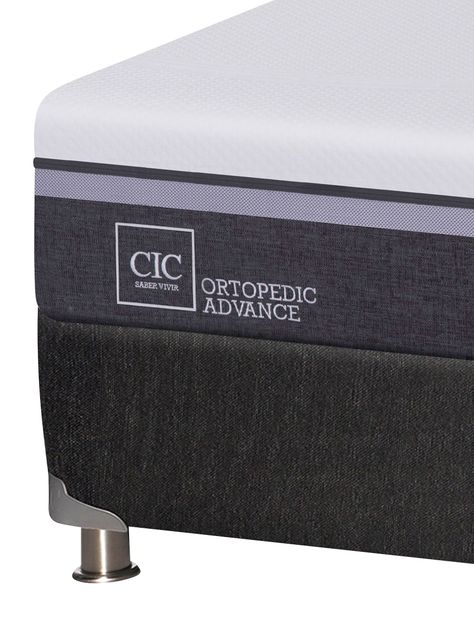 Box Spring Ortopedic Advance B5 Black King + Set Muebles Espresso-4