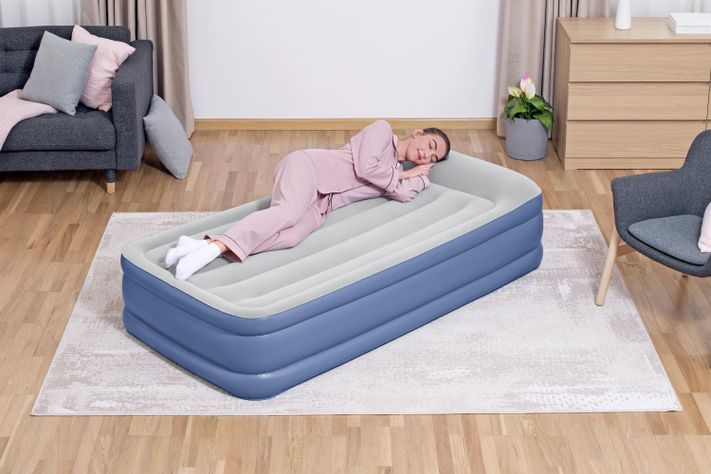 Colchón Inflable Individual Queen 191x97x46 cm-4