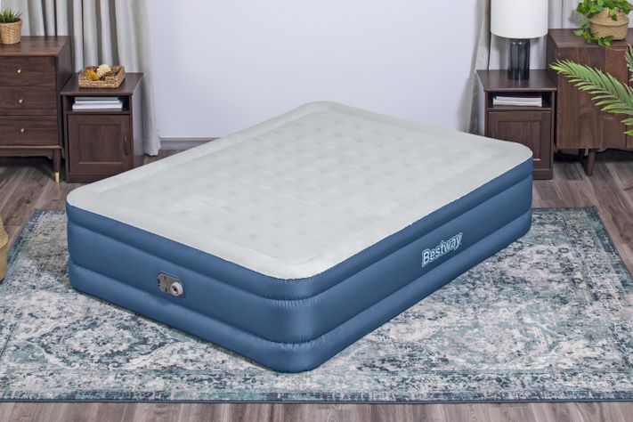 Colchón Matrimonial Inflable Fortech 203x152x46 cm-4