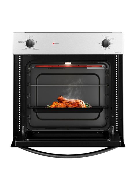 Horno Empotrable 66 Litros M Spazio 110A Negro-1