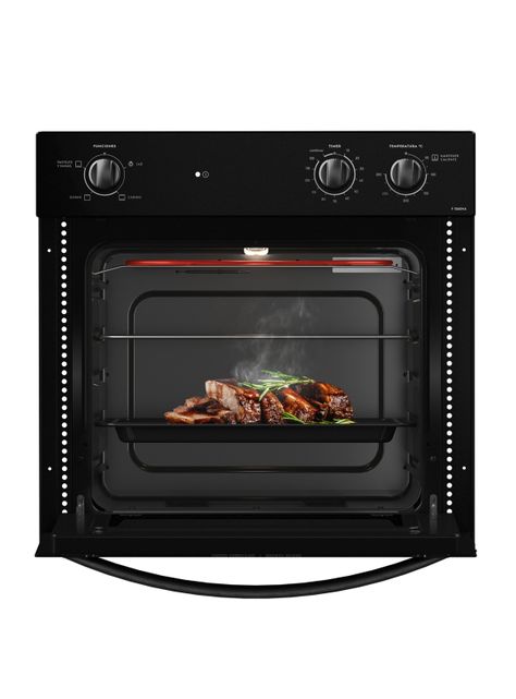 Horno Empotrable 66 Litros F1060NA Negro-1