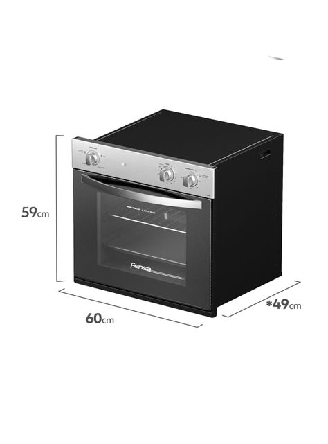 Horno Empotrable 66 Litros F1060RA Espejado-2