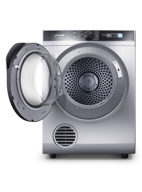 Secadora Carga Frontal 9 Kg Premium Care Pro 9D Silver-2