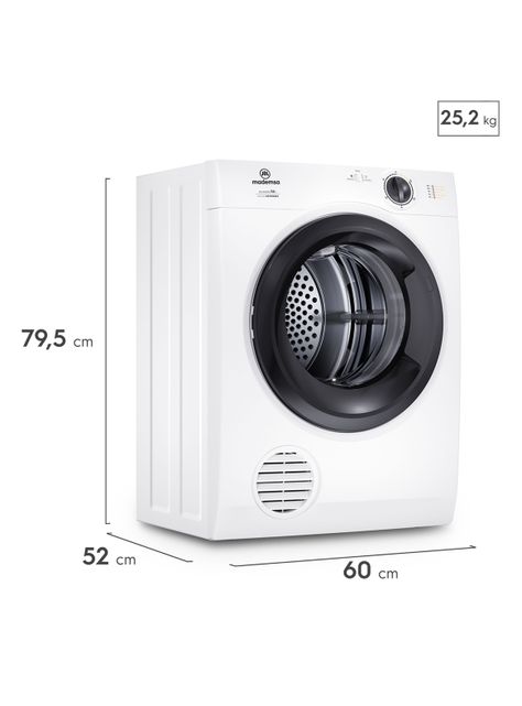 Secadora Carga Frontal 7 Kg 7D BZG Blanca-1