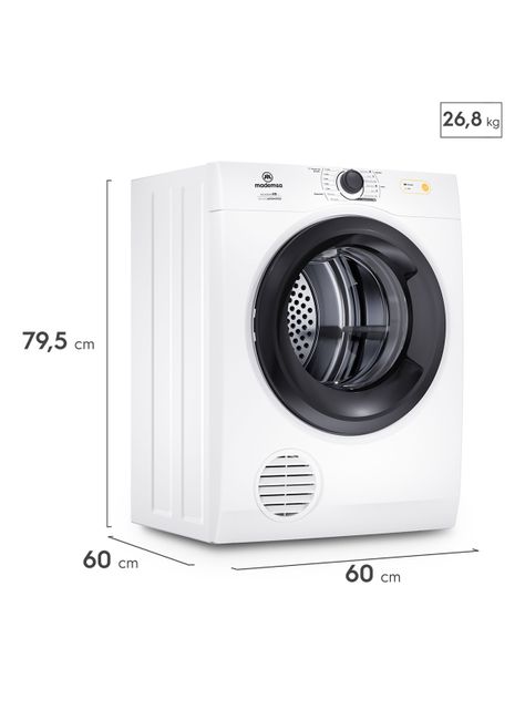 Secadora Carga Frontal 9 Kg 9D BZG Blanca-1