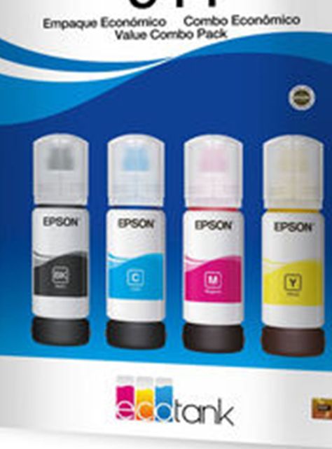 Pack Botellas de Tinta Color T544 x 4-1