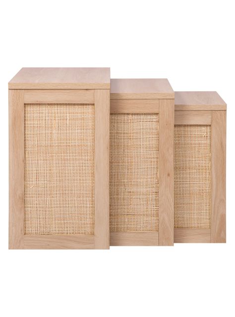 Set 3 Mesas Laterales Goa Natural-6