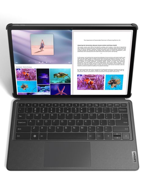 Tablet P12 8GB 256GB 12.7" 3K IPS WiFi 6 + Lápiz + Teclado-3