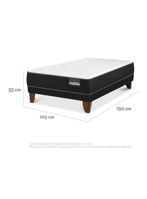 Cama Europea Belsogno Plus 1.5 Plazas-1
